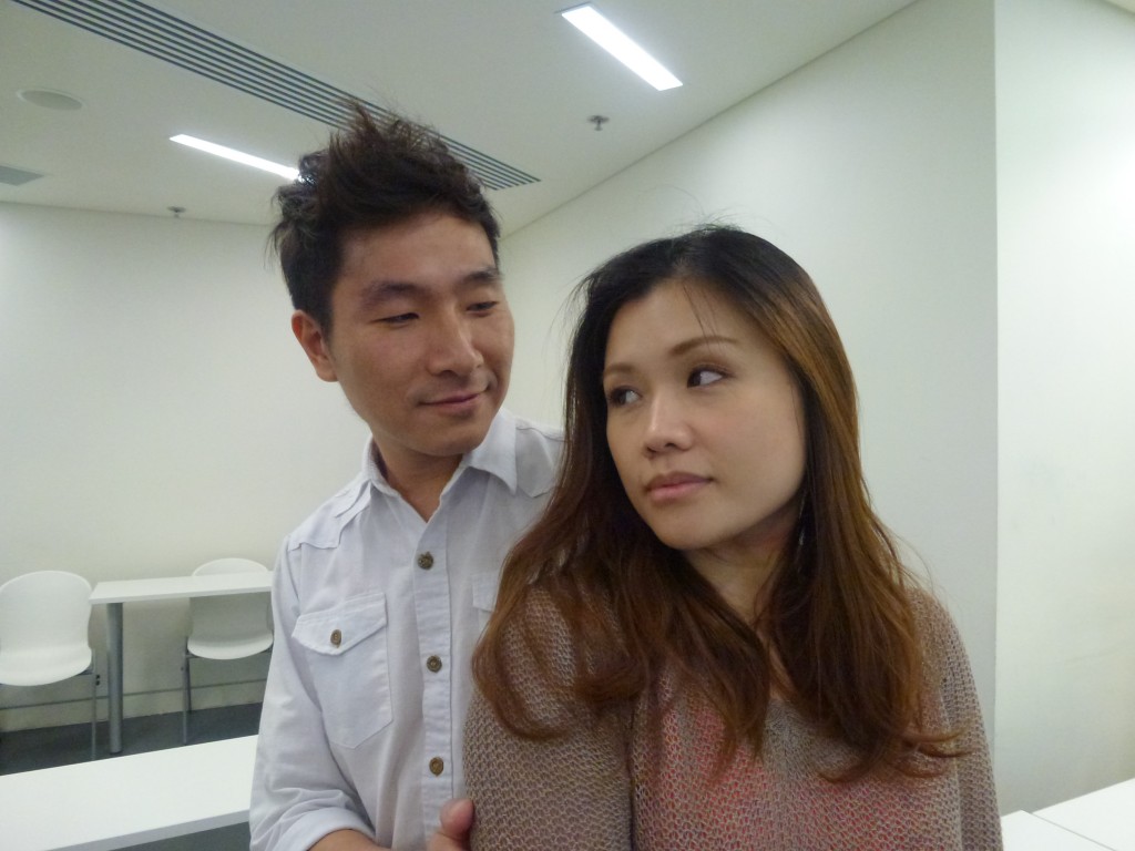 SIMON 與MANDY 劇中有很多內心戲