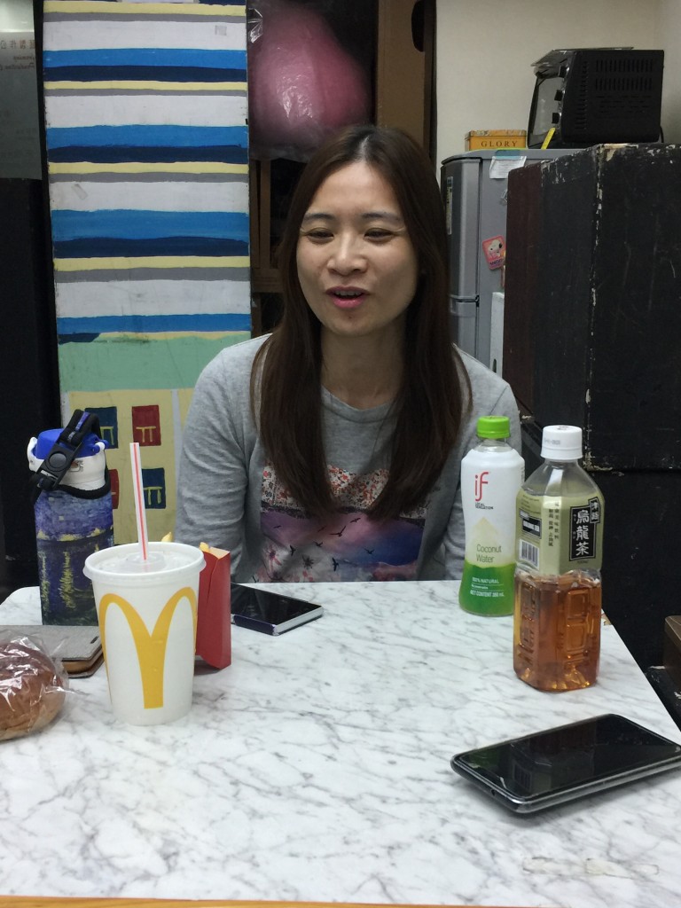 《心．息》編劇兼演員劉敏琪