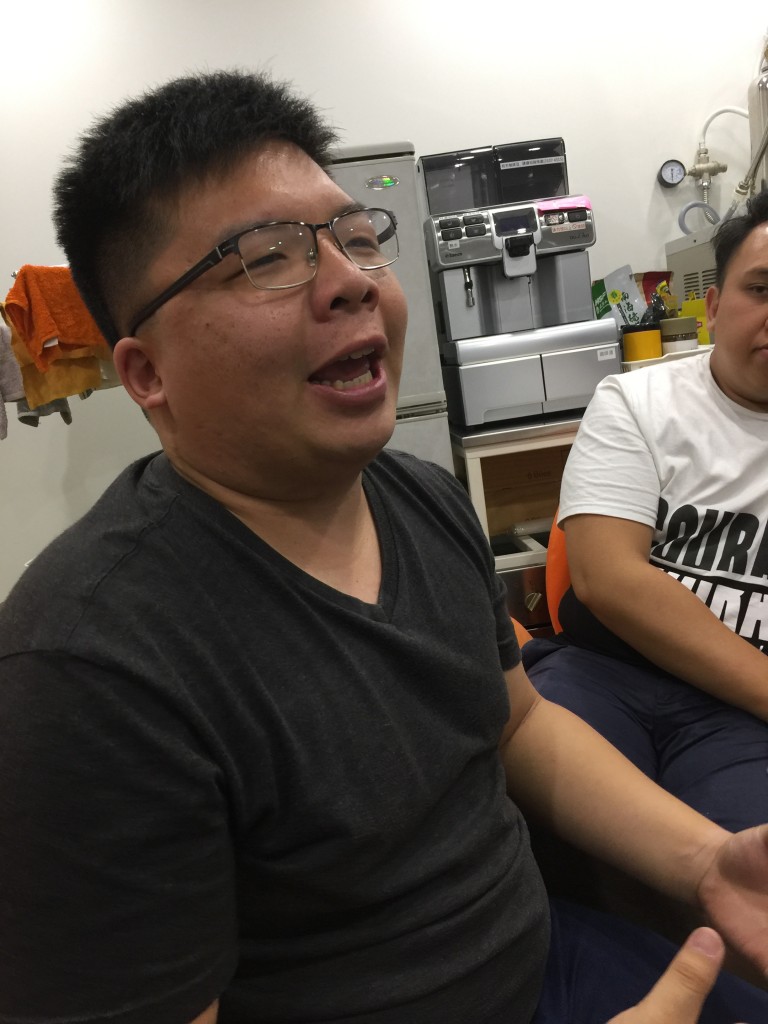 創團人之一及今次的監製的施國豪