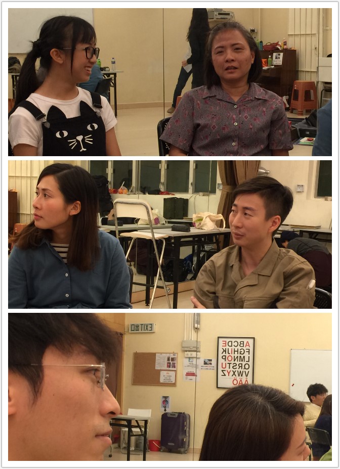 劇中有份演出的演員談感受