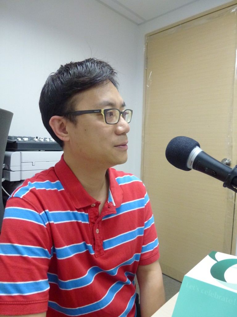 崖錦雄表示有家庭之後，很難兼顧演戲