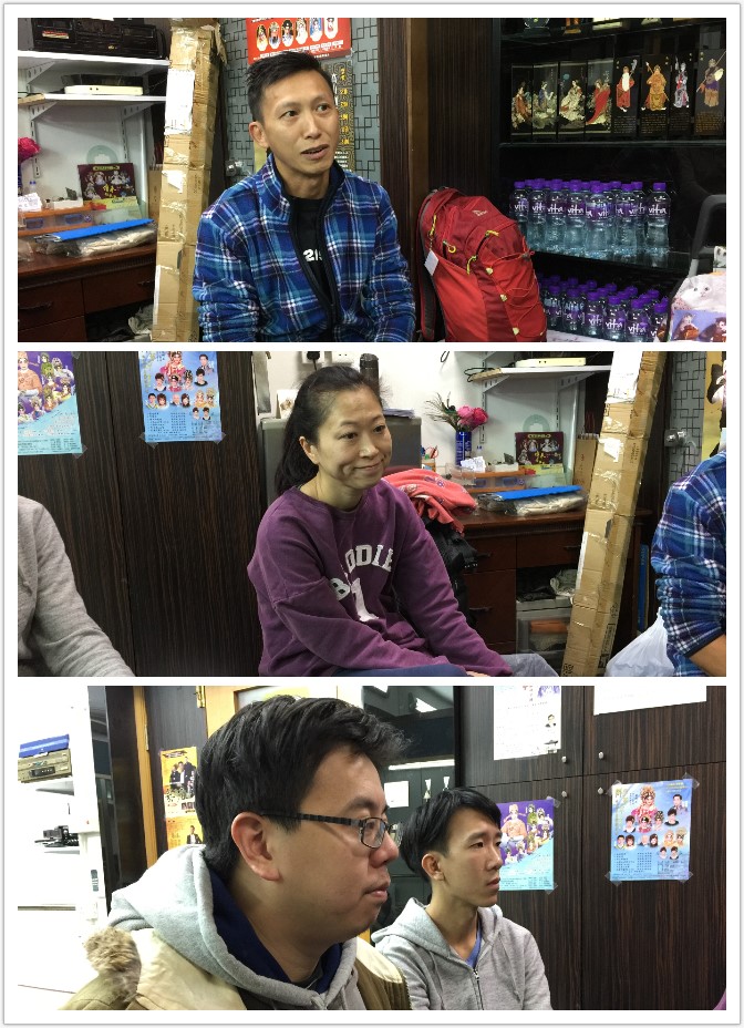 幾位參與演出的演員
