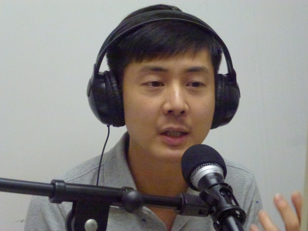 志願希望成為「劇場競技」導師的王志海，可以將這個有意義活動傳授下去。