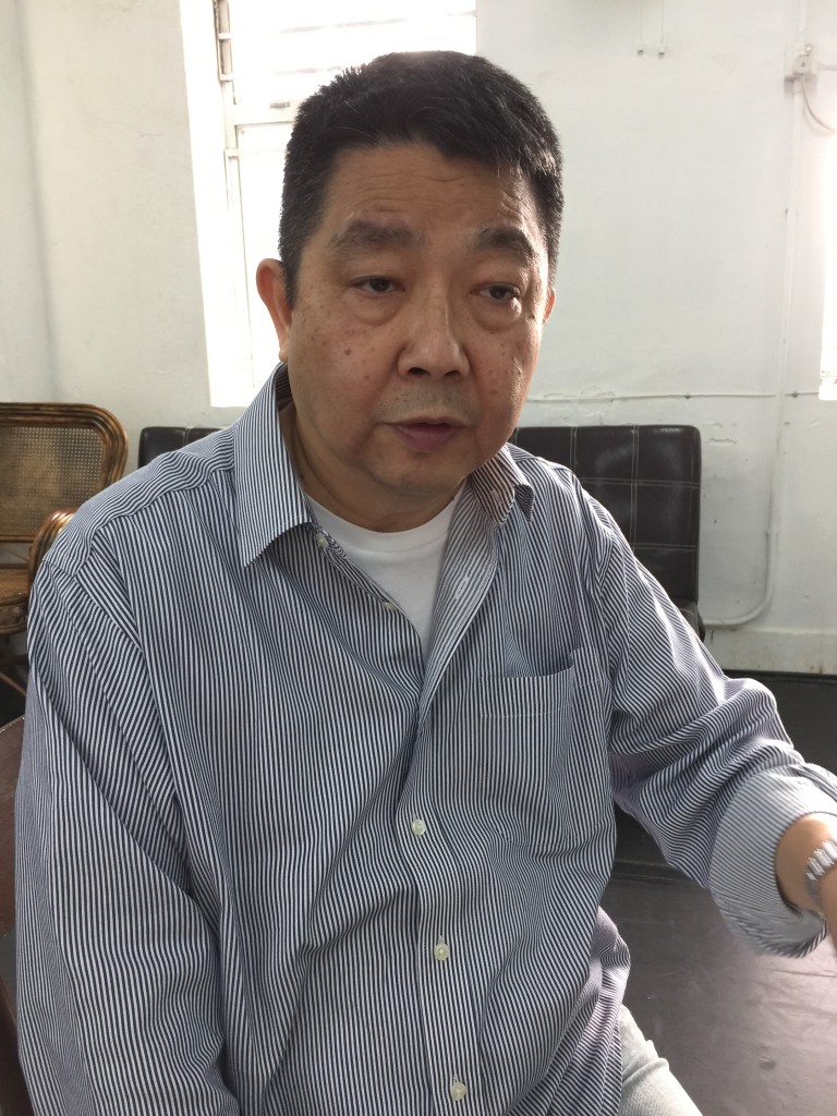 首次編導喜劇的蔡錫昌