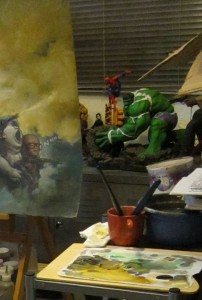 工作室一角