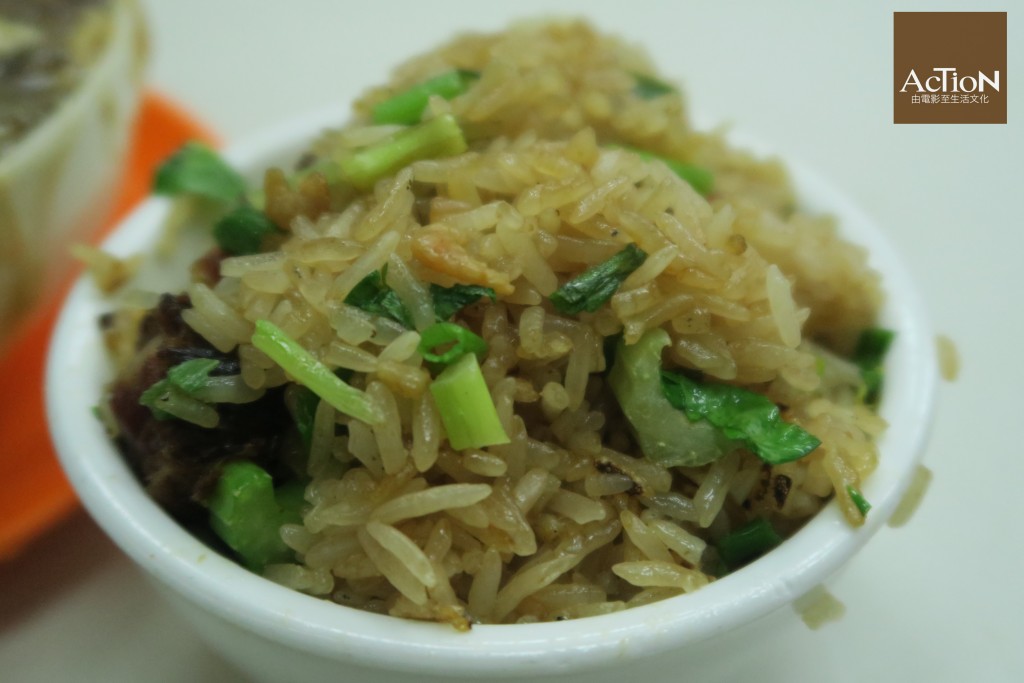 生炒糯米飯,配蛇羹一流