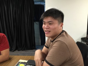 已是劇團常用的麥樂同，今次飾演包公