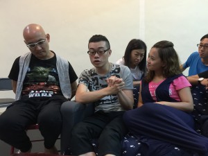 演員們個別的分享感受