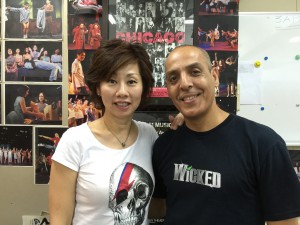 跟隨老師習舞多年的BETTY，就老師充滿熱誠。