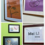 部份展出的作品